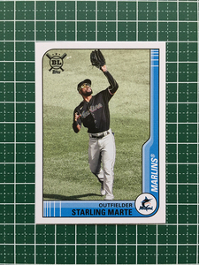 ★TOPPS MLB 2021 BIG LEAGUE #60 STARLING MARTE［MIAMI MARLINS］ベースカード「VETERANS &amp; ROOKIES」★