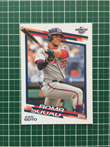 ★TOPPS MLB 2022 OPENING DAY #BS-20 JUAN SOTO［WASHINGTON NATIONALS］インサートカード「BOMB SQUAD」★_画像1