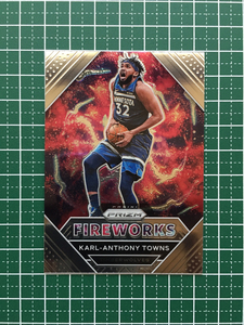 ★PANINI 2020-21 NBA PRIZM #23 KARL-ANTHONY TOWNS［MINNESOTA TIMBERWOLVES］インサートカード「FIREWORKS」★