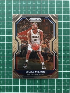 ★PANINI 2020-21 NBA PRIZM #131 SHAKE MILTON［PHILADELPHIA 76ERS］ベースカード「BASE」★