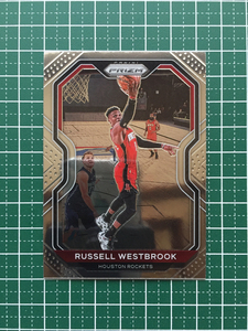 ★PANINI 2020-21 NBA PRIZM #248 RUSSELL WESTBROOK［HOUSTON ROCKETS］ベースカード「BASE」★