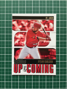 ★PANINI MLB 2020 CONTENDERS #UC-1 DYLAN CARLSON［ST. LOUIS CARDINALS］インサートカード「UP AND COMING」★