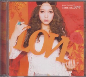 西野カナ / Thank you, Love 【初回生産限定盤/DVD付き】 ★中古盤 / SECL-980/220602