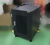 カギ付 STEALTHONE C-BOX サーバー ケース/カート/ラック/移動台車/オフィス 日通トランスポート発送 中古 O061703_画像2