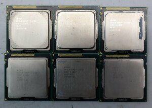 6個セット クリックポスト【ジャンク】 Intel CPU Core i3 2100/2120 第2世代 PCパーツ インテル デスク用 I060805