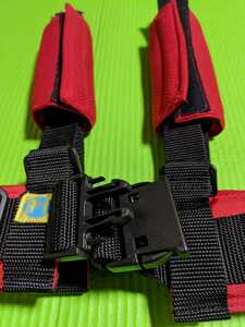 yo. safety junior seat auxiliary belt. paul (pole) guarantee .shon. red 