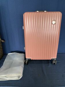 スーツケース キャリーケース 旅行カバン ピンク ご