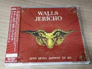 WALLS OF JERICHO / WITH DEVILS AMONGST US ALL+1 RRCD-31004 国内盤CD 帯付 16071