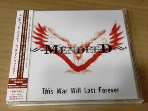 MENDEED / THIS WAR WILL LAST FOREVER+3 TKCS-85151 国内盤CD 帯付 11571