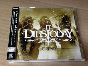 IT DIES TODAY / SIRENS HWCY-1216 国内盤CD 帯付 BONUS VIDEO 22071