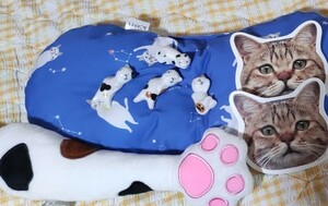 猫のおもちゃ 猫のクッション 猫の箸置き 猫のコースター