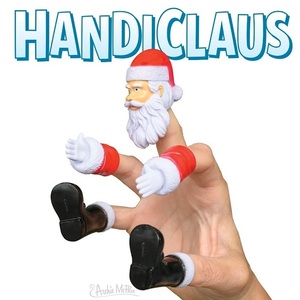 ハンディー クロース HANDI CLAUS サンタ サンタクロース 指に付ける おもちゃ 手 指人形 小道具 劇 指 遊び クリスマス 【メール便OK】