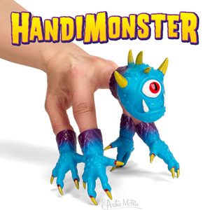 ハンディ モンスター HANDI Monster 指にはめる おもちゃ ミニチュア 手 指人形 小道具 指 遊び 戦い 【メール便OK】