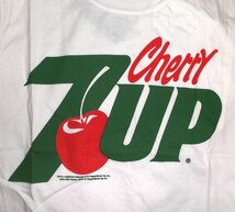 ★7UP CHERRY セブン アップ Tシャツ チェリー L 正規品 suntory coca cola 7up_画像4