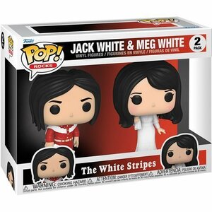 * white stripe s figure The White Stripes Pop! Vinyl Figure 2-Pack FUNKO new goods regular goods doll TOY