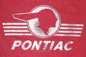 ★ポンティアック Tシャツ Pontiac -L 正規品 トランザム ファイヤーバード GTO GM シボレー Chevrolet ビュイック スターチーフ カマロ