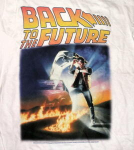 ★バック トゥ ザ フューチャー Tシャツ Back To The Future ポスター S 正規品 ムービー 映画 80s デロリアン