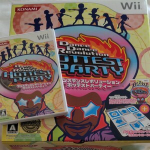 【Wii】 DanceDanceRevolution HOTTEST PARTY （専用コントローラ同梱版）