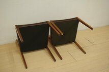 柏木工 ダイニングチェア 2脚セット 食卓椅子 アームレスチェア 無垢材 シンプル ナチュラル シック_画像6