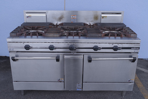 ta Nico -5. gas range urutimoTSGR-1532A city gas 13A for 2018 year made used width 1500 kitchen business use 