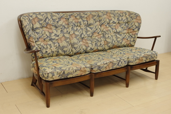 ヤフオク! -アンティーク ソファ(カリモク家具)の中古品・新品・未使用 セールの激安通販 3人掛け カリモク トリプルソファー 昭和レトロ アンティーク インテリア トリプルソファ