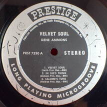 1円開始★神洗浄【超メガレア★USオリジナル 準美盤 PRESTIGE 黒銀 VAN刻印】★GENE AMMONS/VELVET SOUL★テナー名盤 美女ジャケ★最高音質_画像4