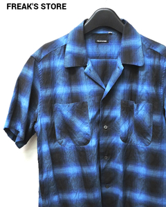 M【FREAK'S STORE S/S CHECK SHIRT Blue No. 152-1032 フリークスストア チェックシャツ 半袖シャツ ブルーチェック】