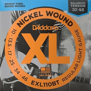 D'Addario EXL110BT Balanced Tension Nickel Wound 010-046 ダダリオ エレキギター弦