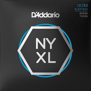 D'Addario NYXL1252W Light 3弦ワウンド 012-052 ダダリオ エレキギター弦