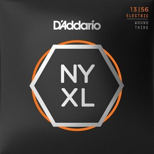 D'Addario NYXL1356W Medium 3弦ワウンド 013-056 ダダリオ エレキギター弦