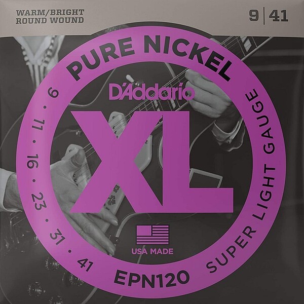 D'Addario EPN120 Pure Nickel 009-041 ダダリオ エレキギター弦