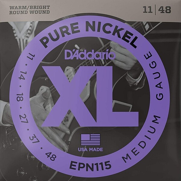 D'Addario EPN115 Pure Nickel 011-048 ダダリオ エレキギター弦