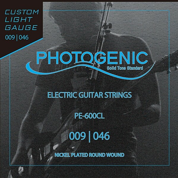 Photogenic PE-600CL 009-046 Custom Light フォトジェニック エレキギター弦