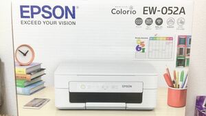 EPSON　エプソン プリンター カラリオ EW-052A インク欠品 エプソンプリンター カラリオ インクジェット複合機