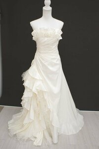  first come, first served * condition excellent * free shipping *6500 jpy uniformity sale #O-219-146# used * wedding dress * eggshell white | size display none / flexible with function 