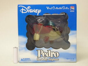 #[ box damage ]meti com toy VCD Disney small mail airplane pedoro