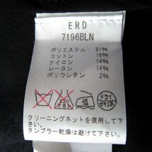 美品 ARDEM アーデム 比翼 ダブル スナップボタン 七分袖 総レース コート ジャケット Mサイズ相当 黒 ブラック_画像7