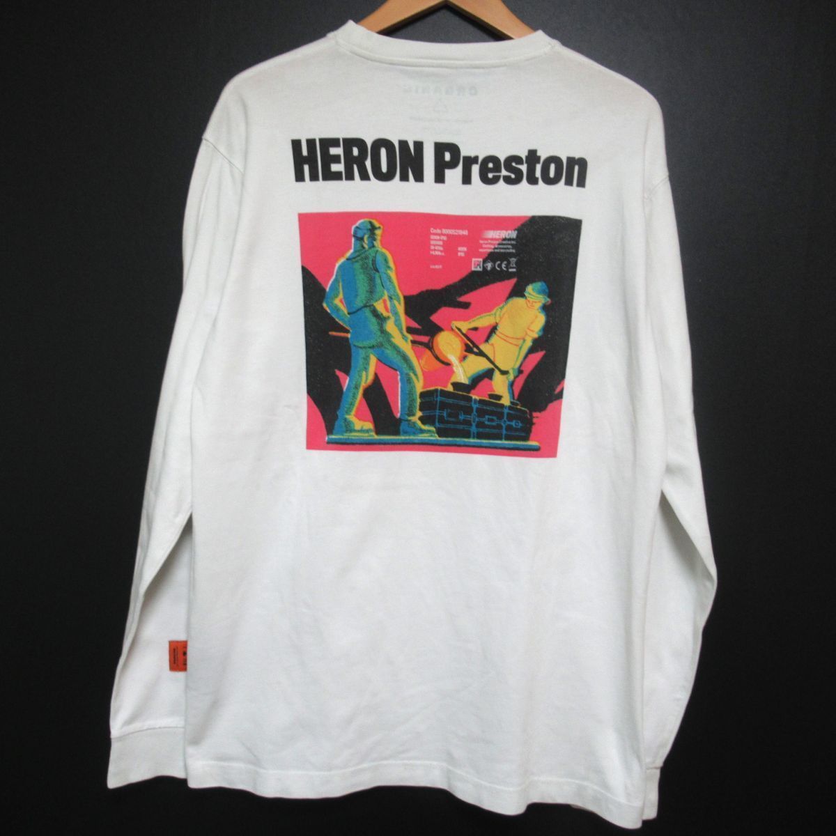 Heron Preston ロンTヘロンプレストン Tシャツ/カットソー(七分/長袖) 高価買取