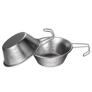 シェラカップ(310ml)2つセット/直火/焚き火/炊飯/キャンプ/アウトドア/コップ/BBQ/調理器具/食器/釣り/ツーリング/登山/非常用/防災
