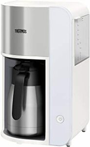 ホワイト サーモス 真空断熱ポットコーヒーメーカー 1L ホワイト ECK-1000 WH(25962