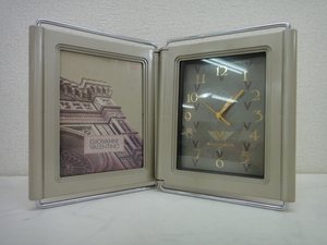 4958●GIOVANNI VALENTINO ジョバンニ・バレンチノ 置き時計●