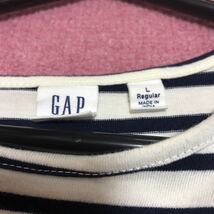 GAP 7分丈スパンコールスカート切り替えワンピース 美品 140_画像2