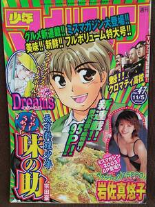 週刊少年マガジン 2003年No.47 グラビア切り抜き 岩佐真悠子