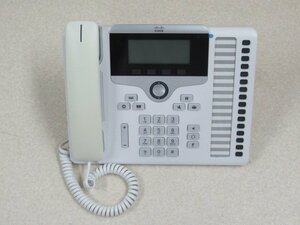 ▲・Ω YF 3316 ∞ 保証有 シスコ Cisco IP Phone CP-7861-W-K9 IP電話機 アシ付き ・祝10000！取引突破！