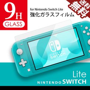 Nintendo SWITCH Lite 任天堂 スイッチライト 保護フィルム 9H 強化ガラスフィルム 保護シール 高硬度 0.3mm ネコポス 送料無料