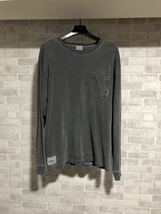 定価以下 WTAPS BLANK LS GPS オーバーダイ 18SS ロングスリーブ Tシャツ ダブルタップス S_画像2