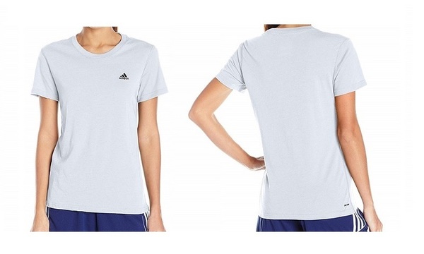 lts-adidasU-BQ8581-S adidas レディース 半袖 クルーネック Tシャツ トレーニング フィットネス アルティメイト ホワイト