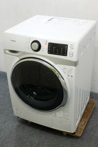 IRIS/アイリスオーヤマ コンパクトドラム式洗濯機 7.5kg 温水 HD71-W/S ホワイト/シルバー 2019年製 中古家電 店頭引取歓迎 R6084)