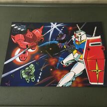 アニメミニポスター　機動戦士ガンダム/ガンダム アムロvsシャア　Animecアニメック A3サイズ　4_画像1