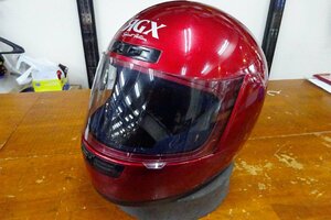 OGK　RGX　フルフェイスヘルメット　赤　サイズ不明